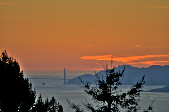 Sunset from the Berkeley Hills