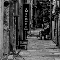 Street scene in Dubrovnik