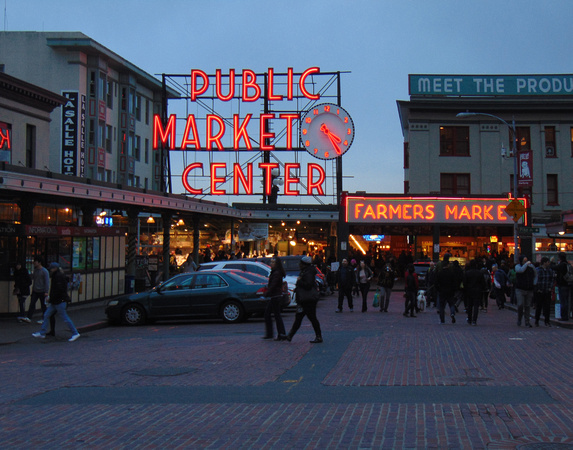 Pike St Market, Seattle