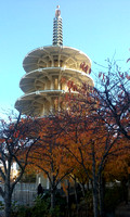 Autumn View of the Peace Pagoda