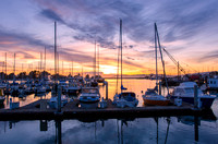 Sunset from Berkeley Marina