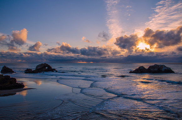 Sunset from Sutro Baths