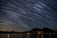 Star trails at Clearlake